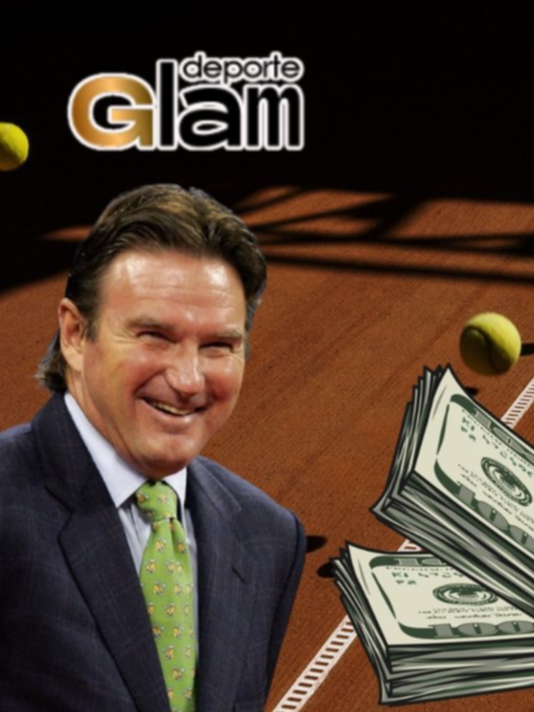 ¿Cuánta riqueza ha adquirido Jimmy Connors como el tenista más exitoso?