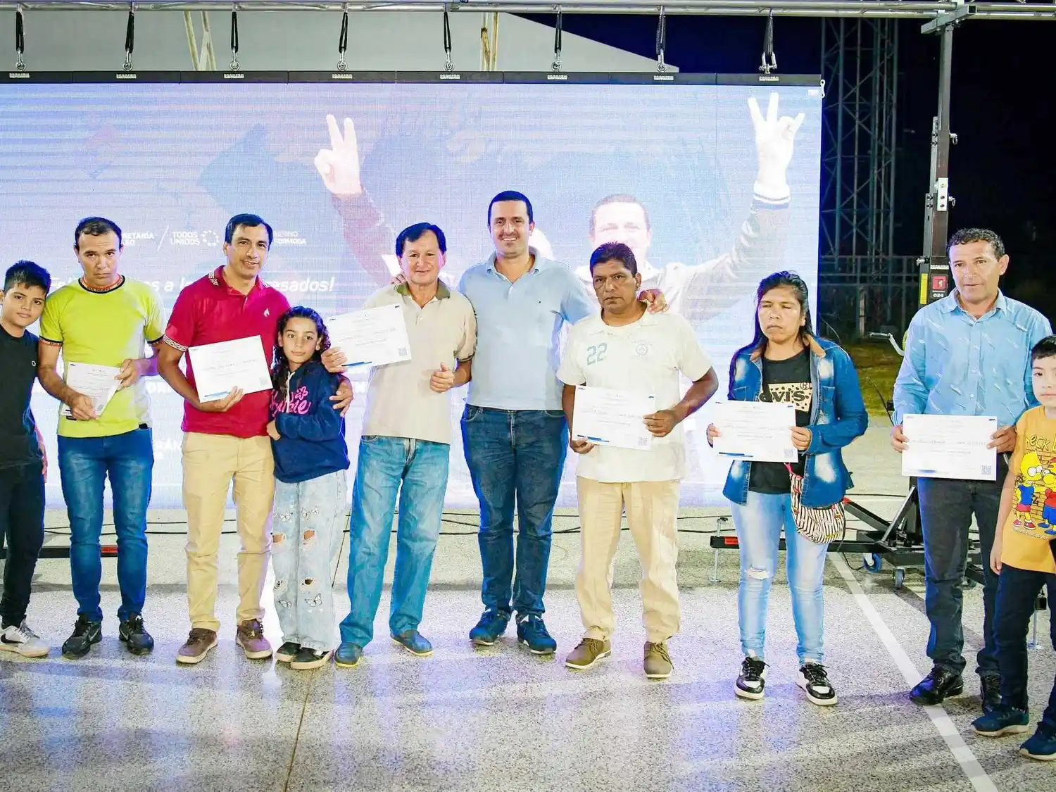 Entregaron certificados de finalización 
de cursos de capacitación laboral