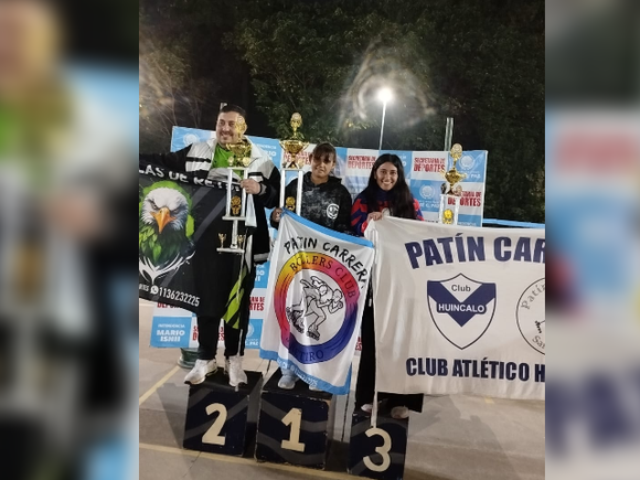 Patín carrera: destacada actuación de Huincaló en José C. Paz