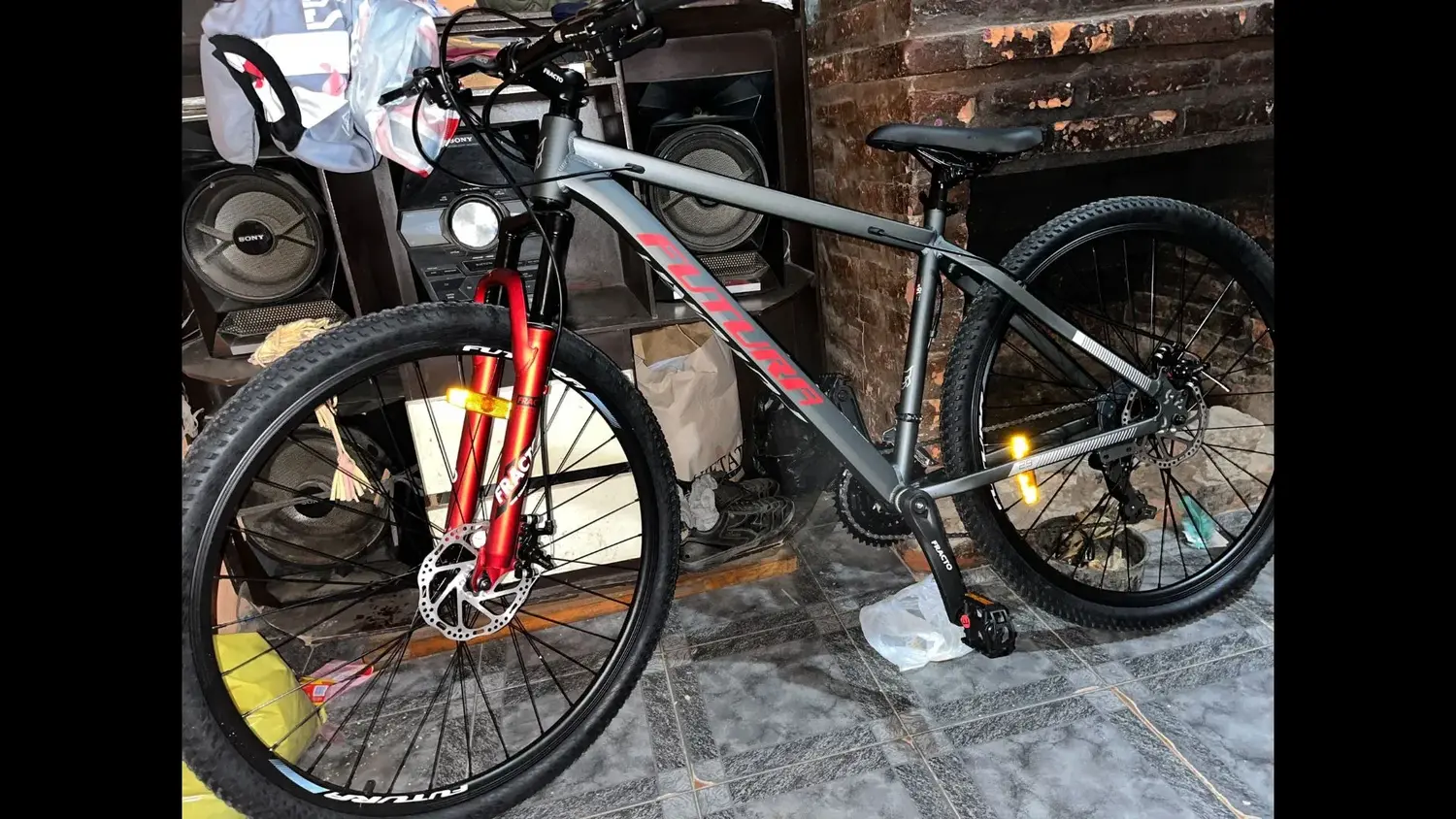 La bicicleta que robada este martes. Su propietario pide colaboración para hallarla.