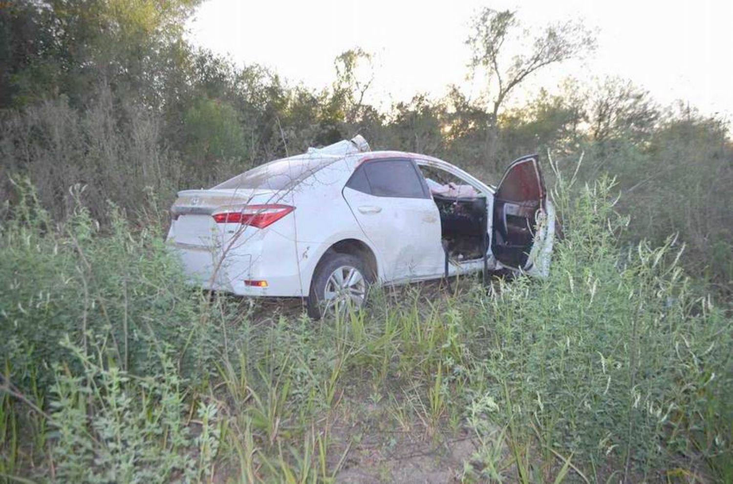 Un hombre falleció en un siniestro vial en Laguna Naineck