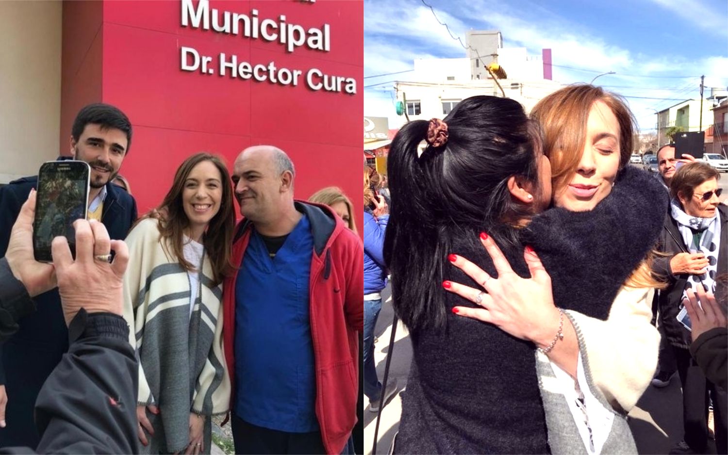 Vidal revolucionó el Hospital Municipal de Olavarría: "Vine a ver cómo avanzan las obras"