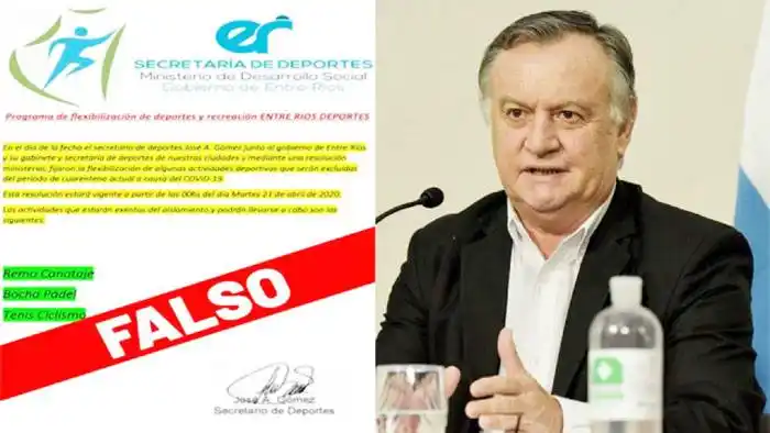 Reiteran  la prohibición de toda actividad deportiva en Entre Ríos 