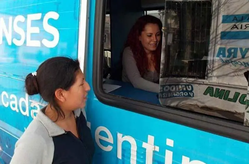 La oficina móvil de la Anses funciona hasta este viernes