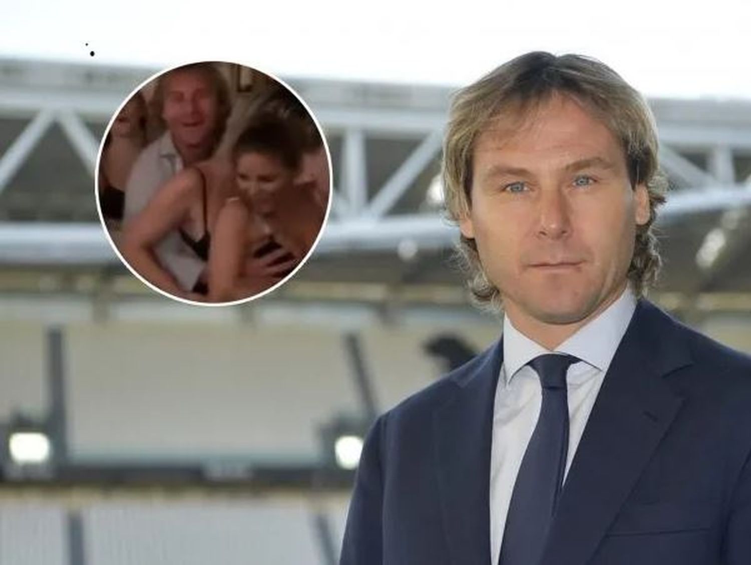 Escándalo por un video donde se ve a una leyenda de la Juventus con tres mujeres semidesnudas