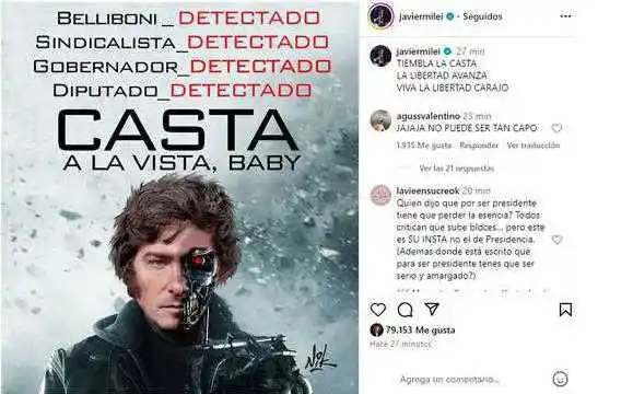 Milei cargó contra los gobernadores y ratificó el rumbo 
de la gestión: “No nos importa pagar el costo político”