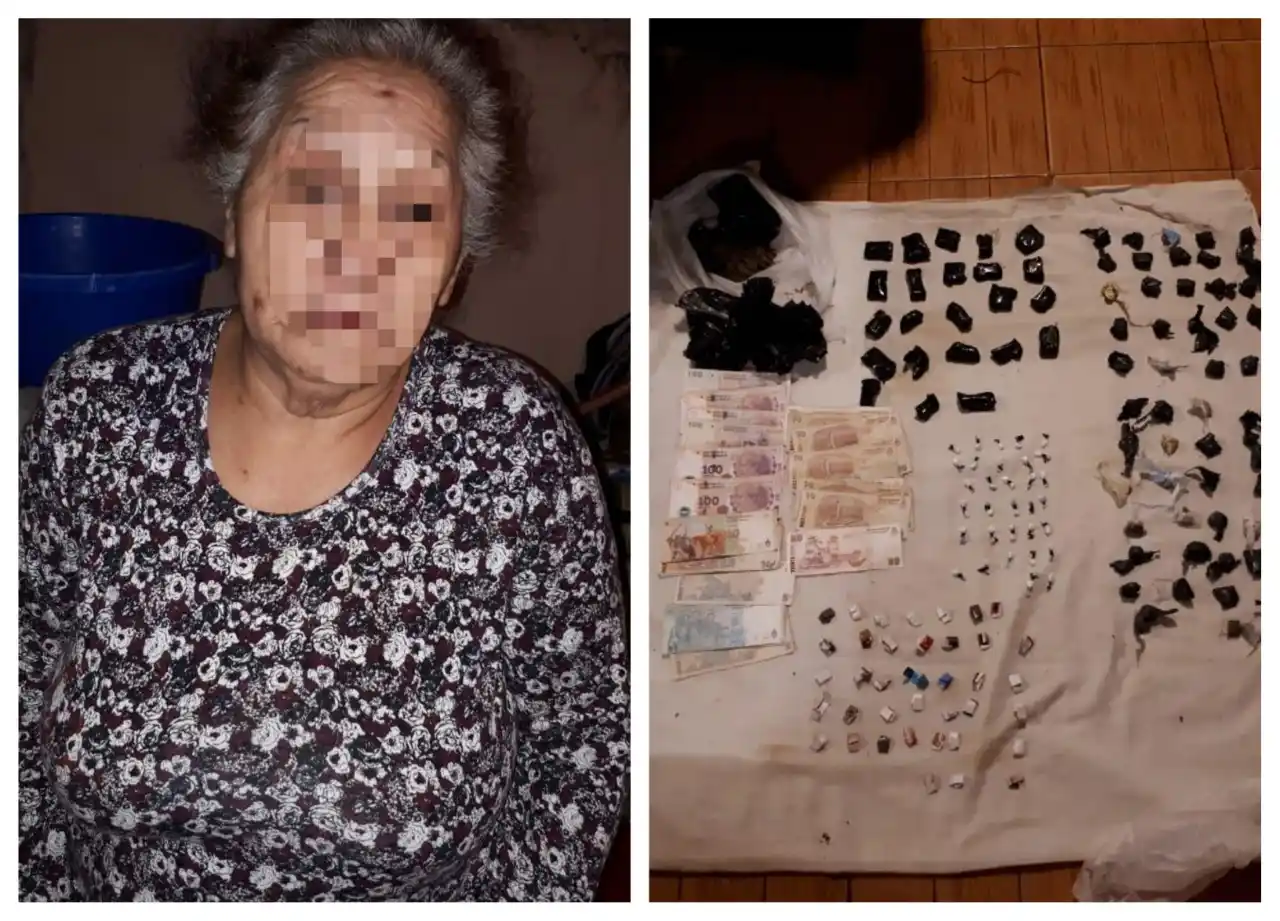 La Matanza: Detuvieron a “narcoabuela” y le secuestraron varias dosis de droga