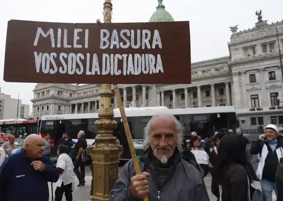 Nueva marcha “multisectorial” este miércoles por los jubilados y contra los vetos de Milei