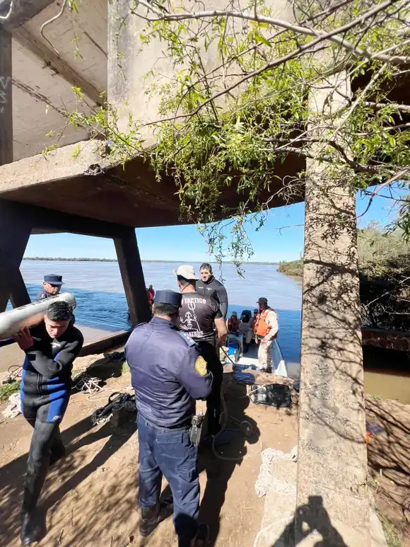 Continúa la búsqueda del joven desaparecido en aguas del río Uruguay
