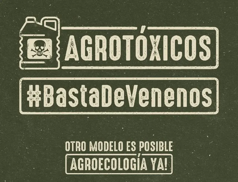 Basta de Venenos: Activistas le dicen no a los agrotóxicos y piden por un modelo agroecológico