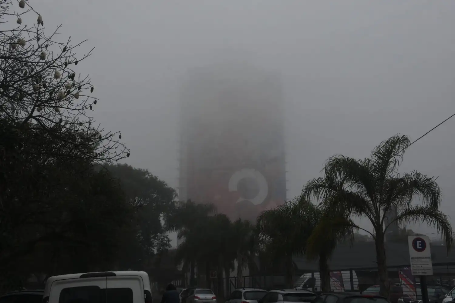 Niebla en Santa Fe.