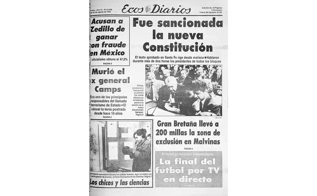 Martes 23 de agosto de 1994