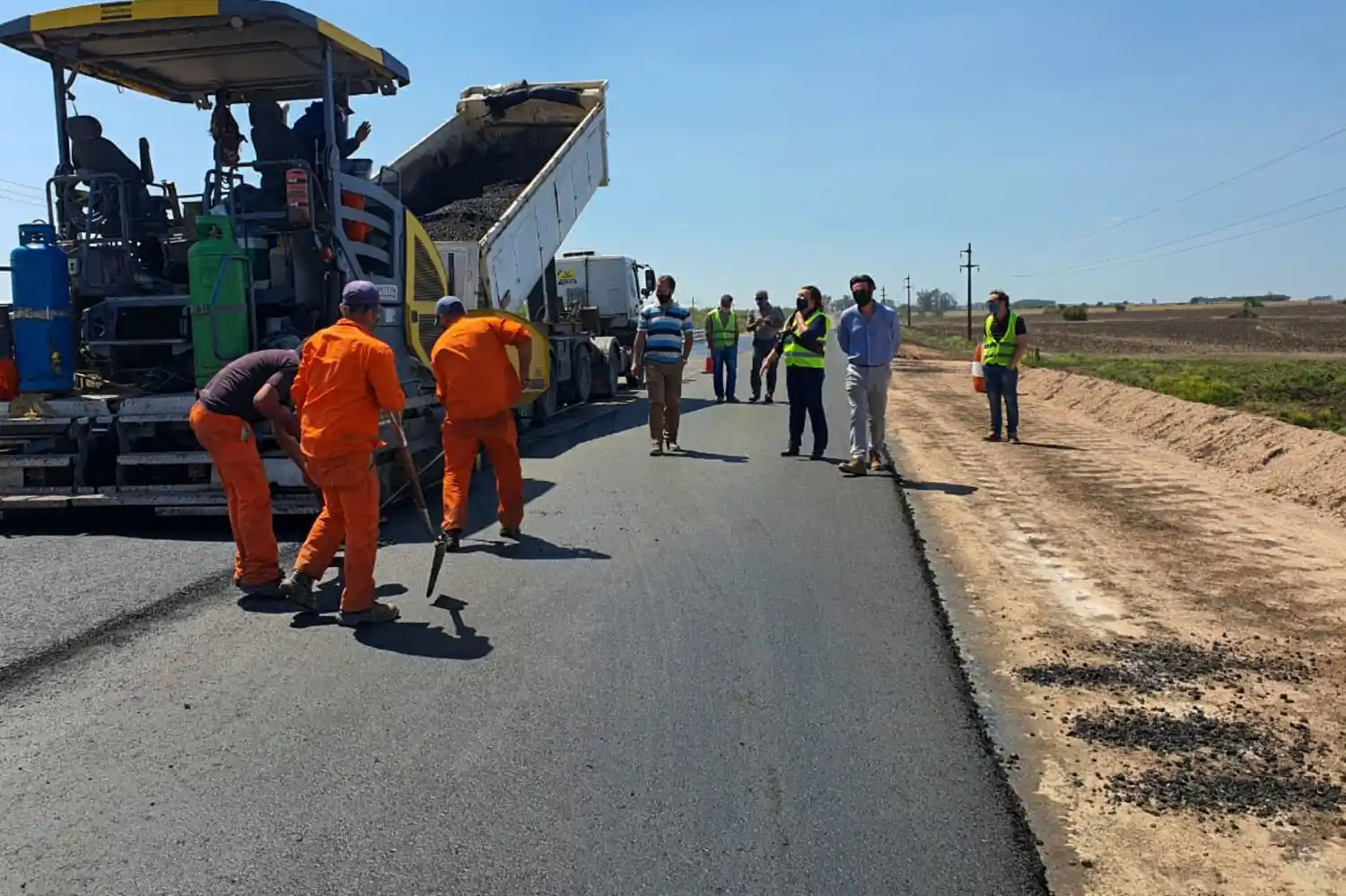 Desde Provincia destacan el avance de obras en nuestro departamento