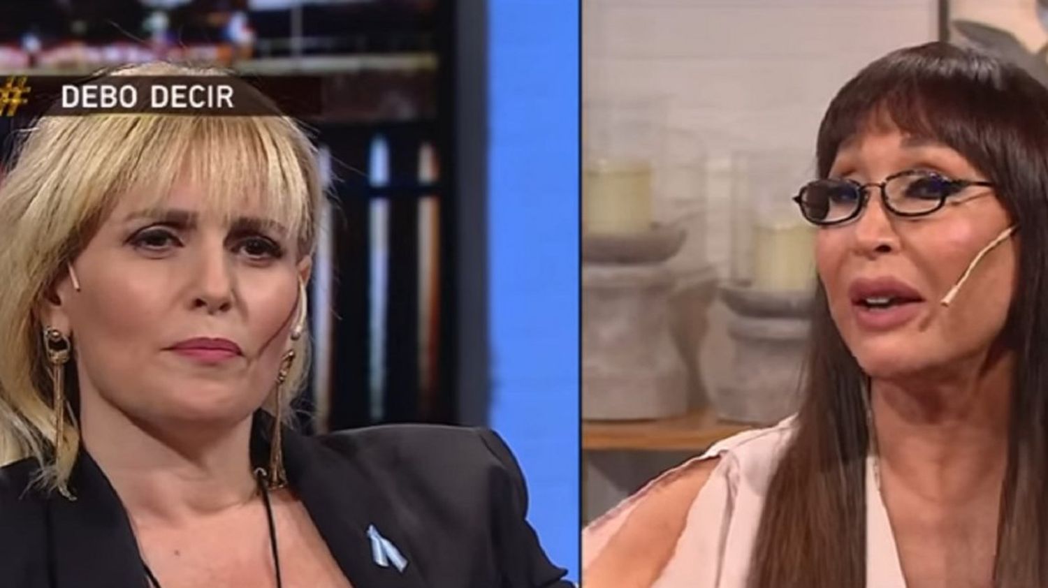 Moria Casán y Romina Manguel se dijeron de todo al aire 