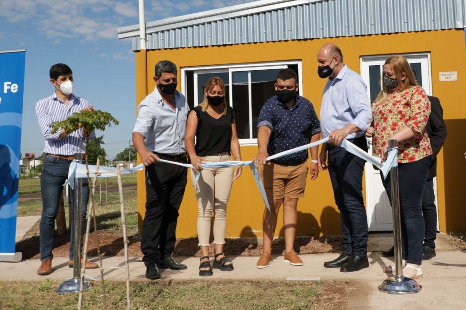 Inauguran viviendas en Tostado y entregan fondos al departamento 9 de Julio