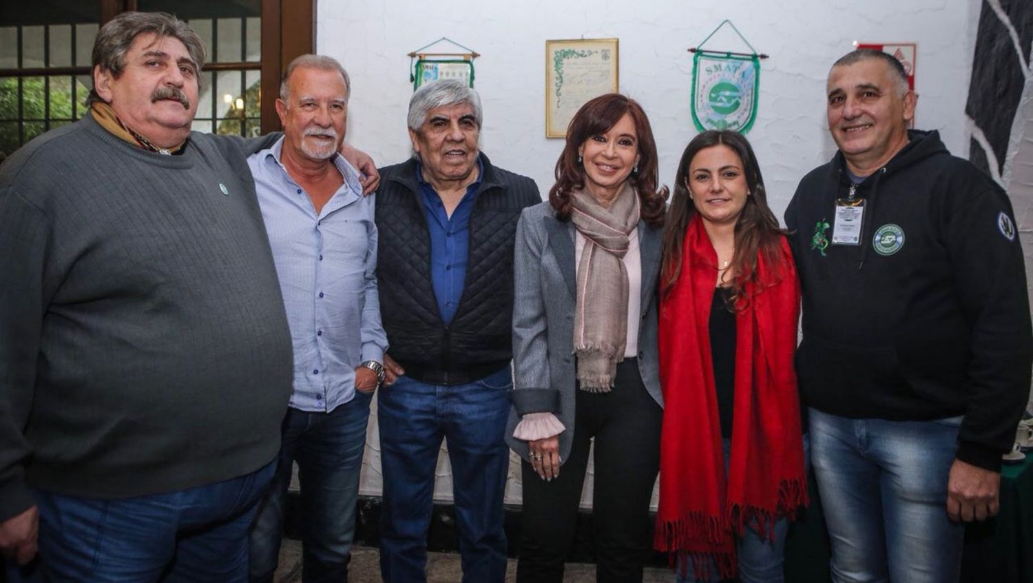 Cristina Kirchner compartió un acto con Hugo Moyano