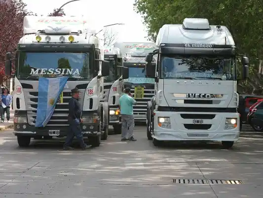 Camioneros prepara volanteada al costado de las rutas de Entre Ríos