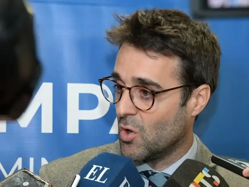 El fiscal Agustín Nigro, en conferencia de prensa. Foto: Guillermo Di Salvatore