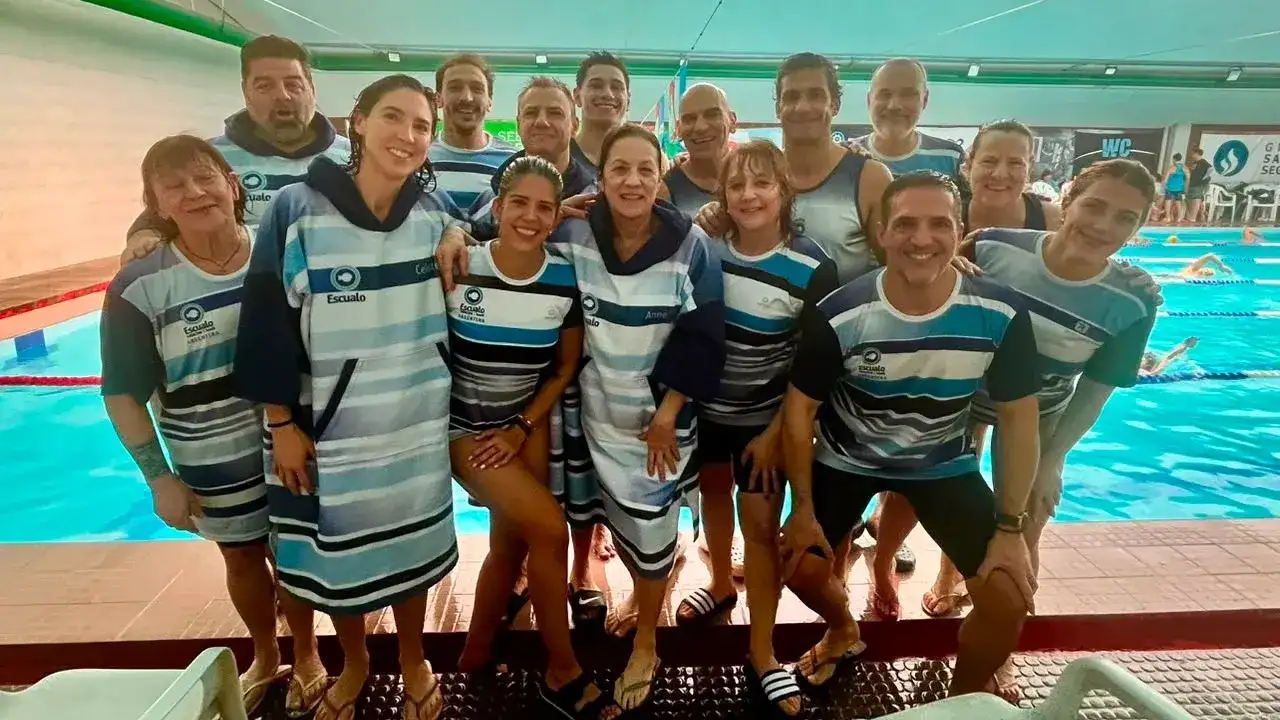 Los Master de Escualo compitieron en Necochea.