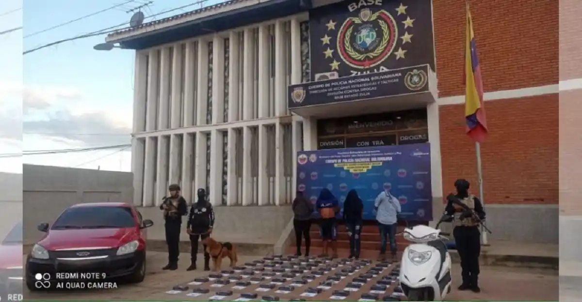 ¡TIROTEO ENTRE POLICÍAS DEJA UN HERIDO! PRESOS 4 detectives del CICPC con una carga de coca