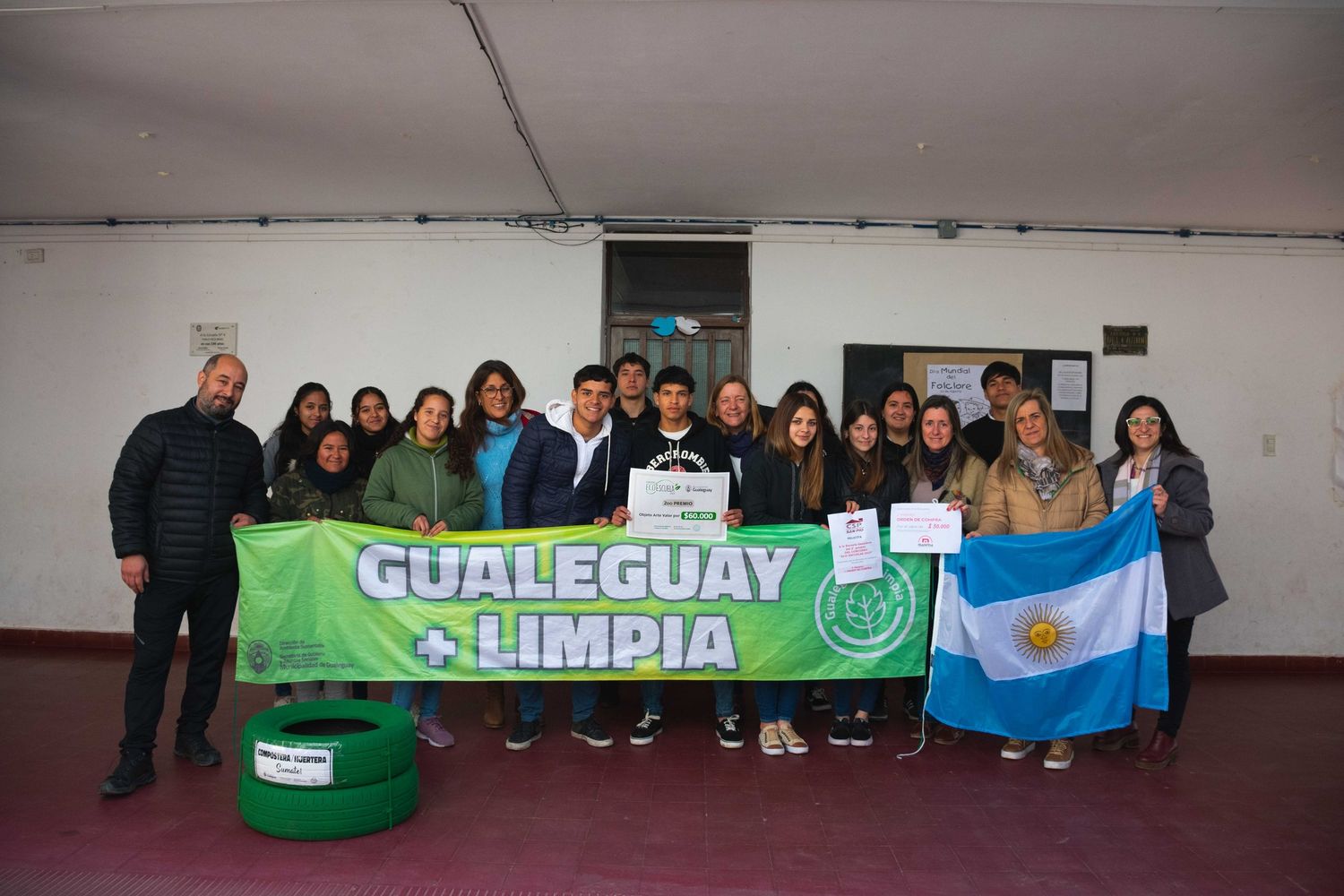 Se entregaron los premios del Concurso “Eco Escuelas”