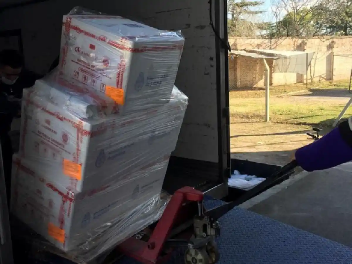 Córdoba recibió más vacunas Sputnik V