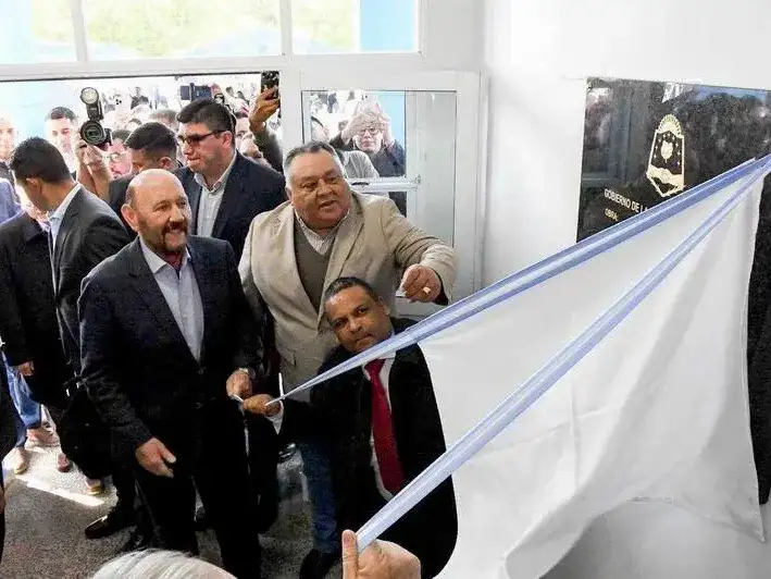 Insfrán inauguró el centro de salud de San Hilario