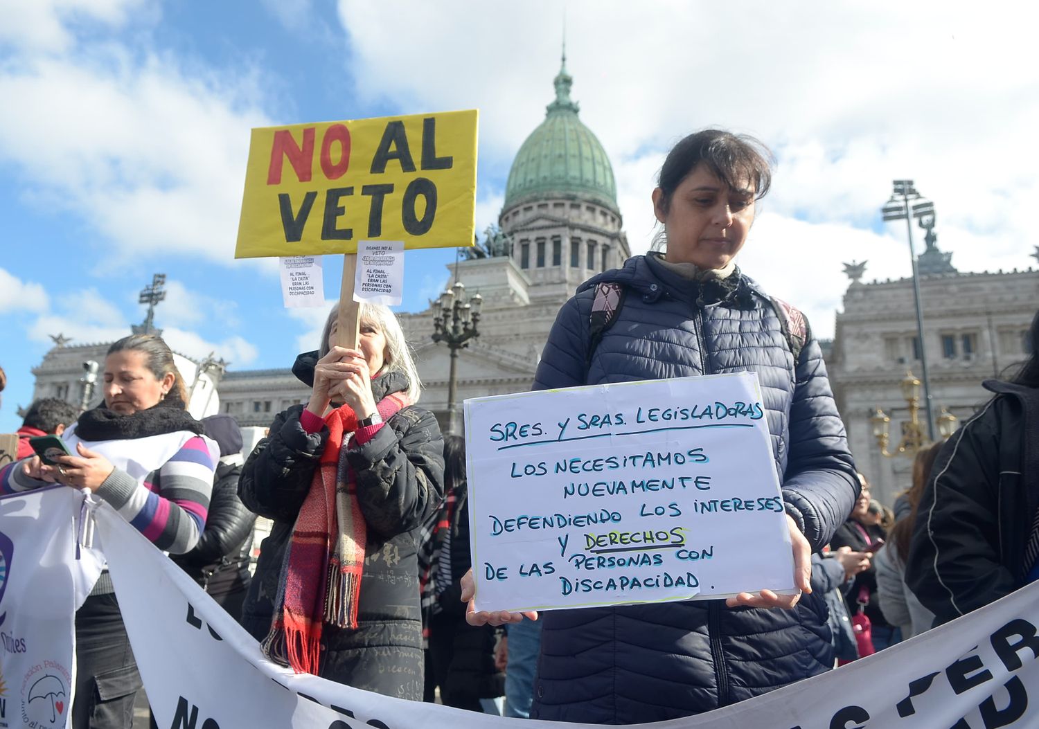 El veto a la Ley de Emergencia para la Discacidad puede ser revertido.