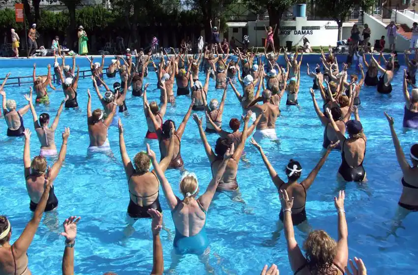Arranca la temporada en las piletas del parque Alem