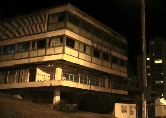 Fantasmal imagen del ex complejo