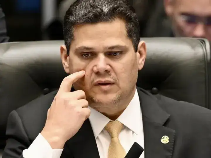 Davi Alcolumbre, presidente del Senado de Brasil.