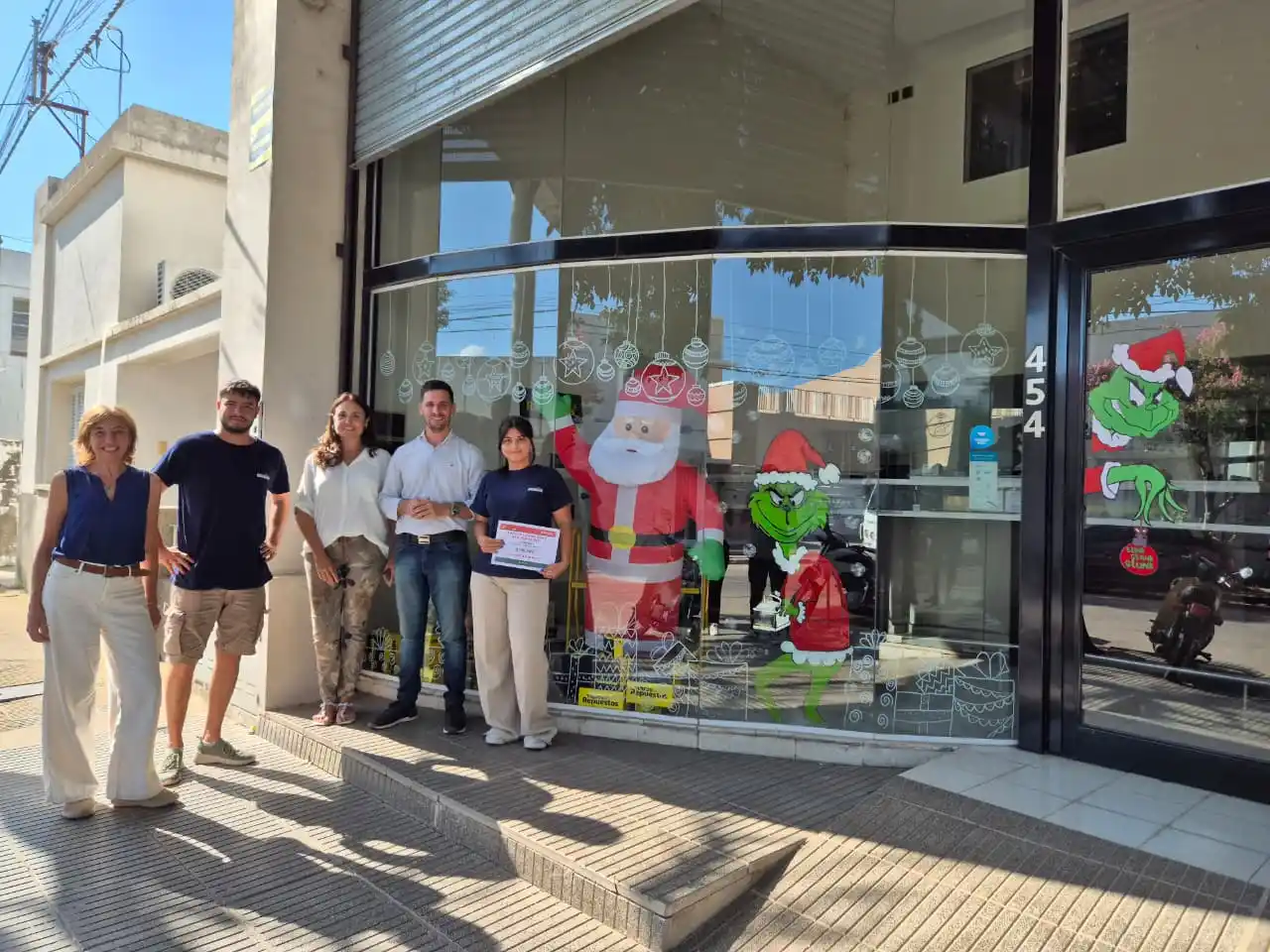 Se entregaron los premios del Concurso de Vidrieras Navideñas