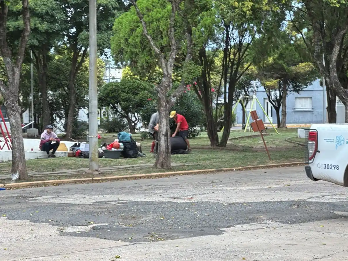 desalojo de la vieja terminal