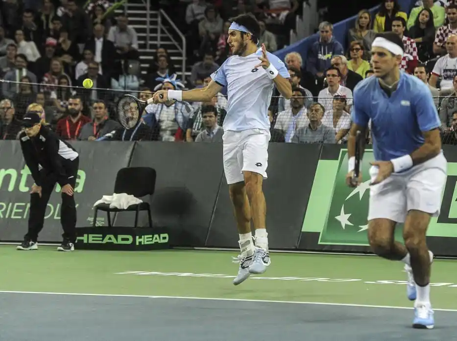 Del Potro y Mayer cayeron en dobles y Argentina quedó sin margen de error