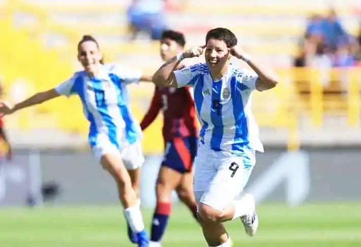 La selección juvenil femenina venció a Costa Rica en el Mundial Sub 20