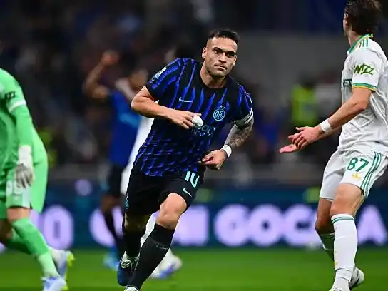 Lautaro Martínez volvió de su lesión.