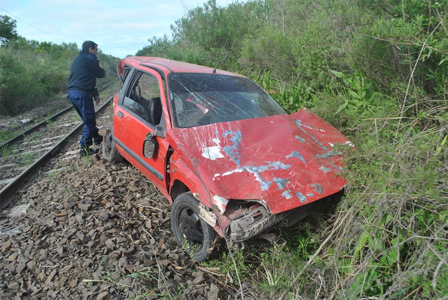 Siniestro vial con lesionados graves