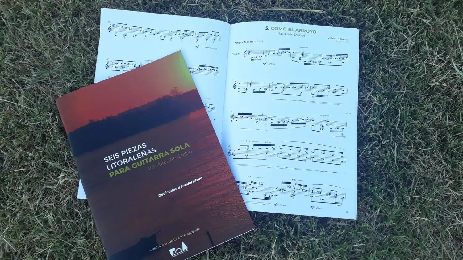 Valentín Cosso presentó su propio libro