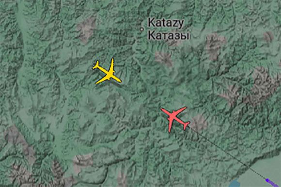 Dos aviones protagonizaron cuasi colisión sobre el sur de Siberia