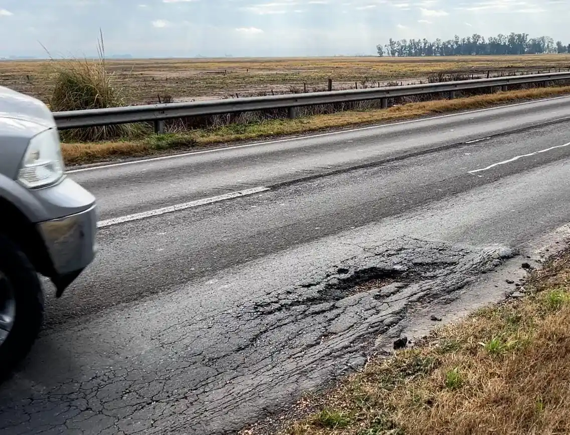 La ruta 33, uno de los reclamos más recurrentes del sur-sur. Archivo.