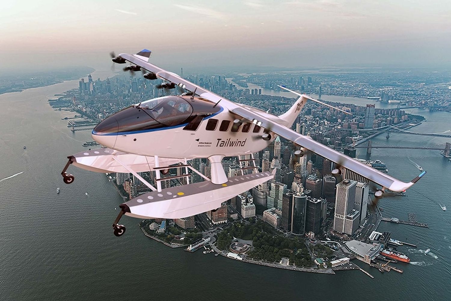 First amphibious seaplane with electric propulsion to be developed