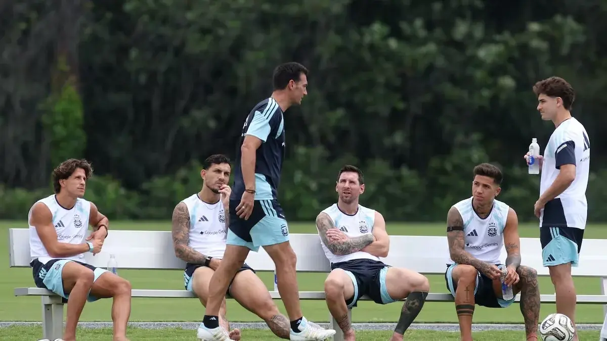 La Selección ajusta los últimos detalles: Scaloni define el equipo con un nuevo entrenamiento antes de la final