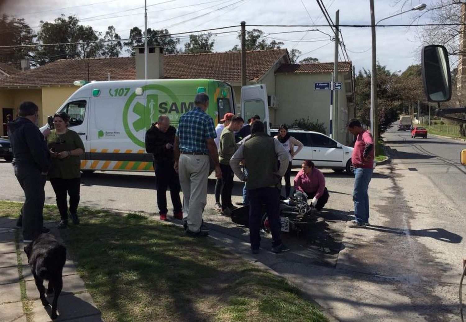 Dos accidentes con heridos en la vía pública