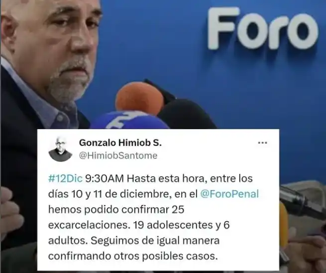 AL MENOS 25 EXCARCELACIONES en menos de 48 horas: Foro Penal (+Lista)