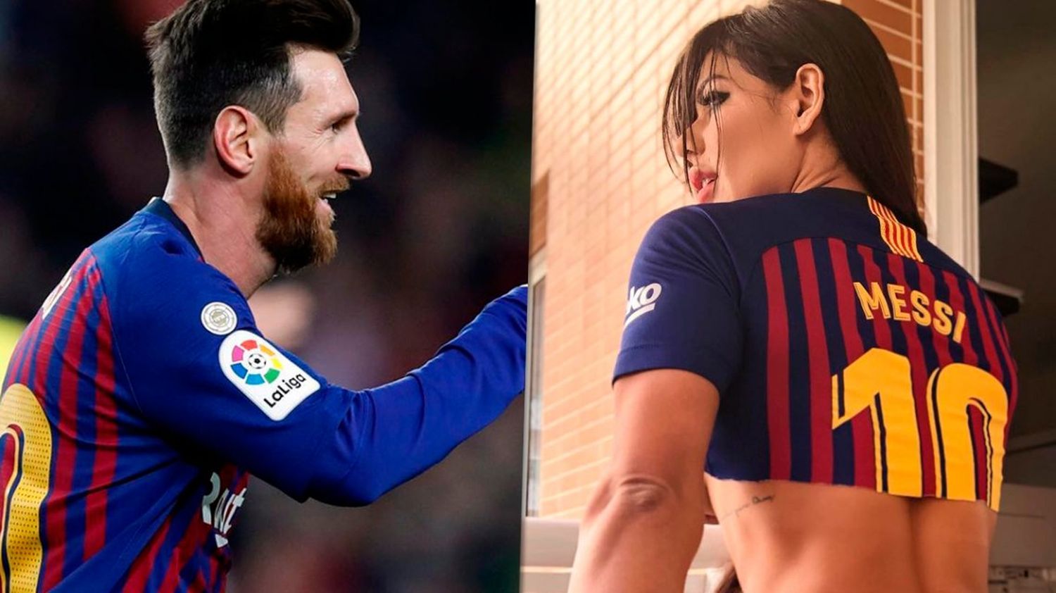Fanatismo por Messi al extremo: se lo tatuó en la cola