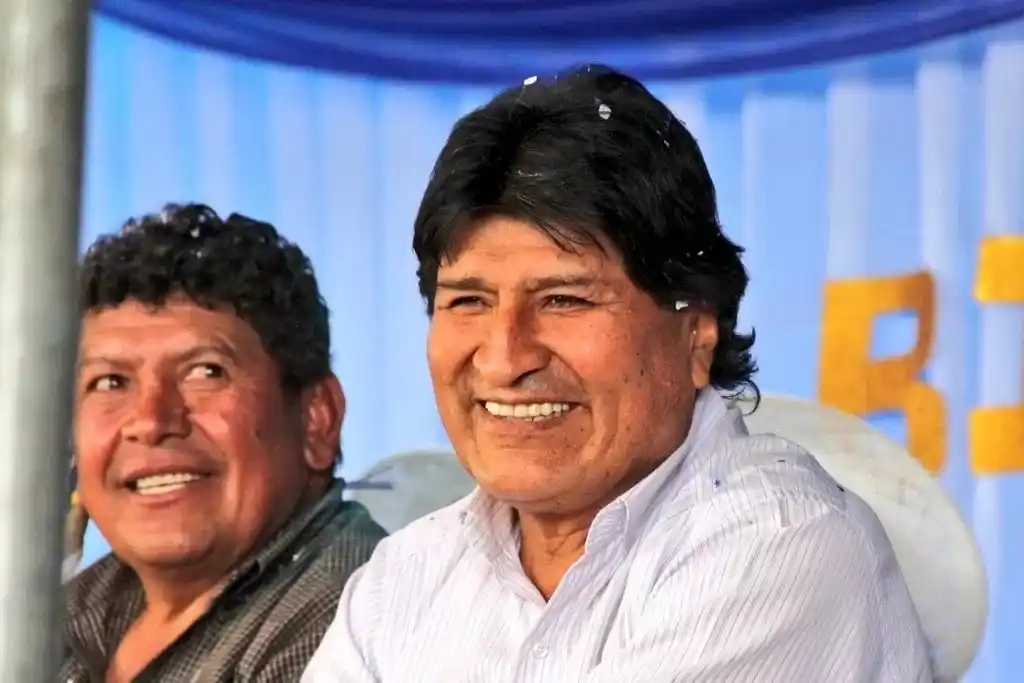 Evo Morales.
