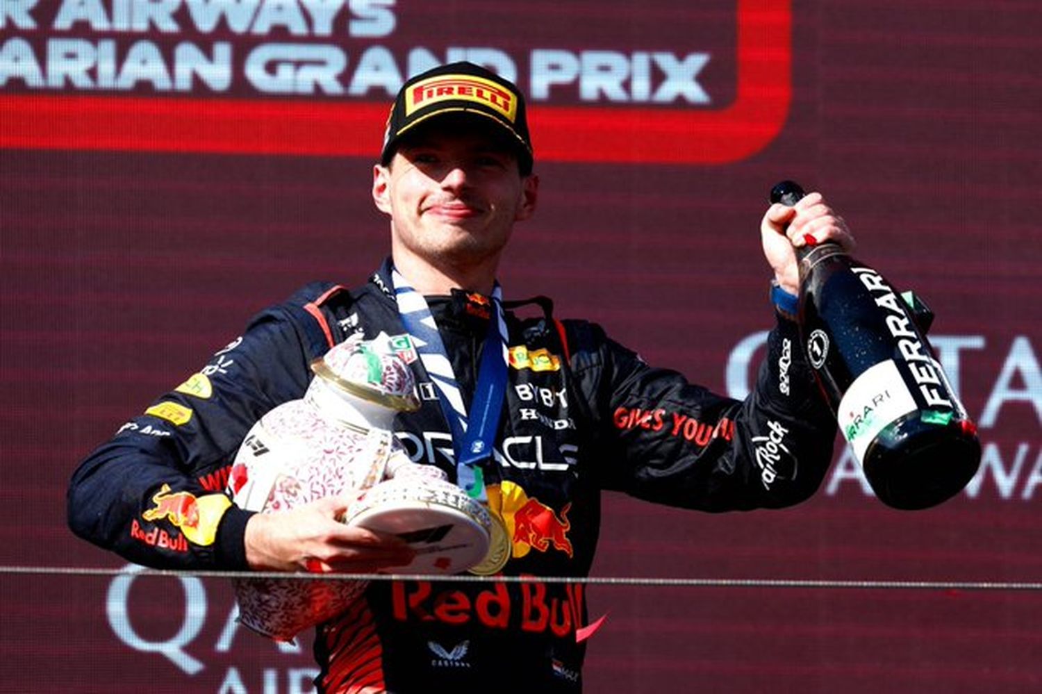 Verstappen mantuvo su claro dominio en Hungría