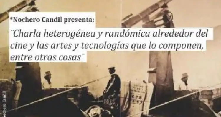 Nochero Candil presenta charla sobre cine, arte y tecnología