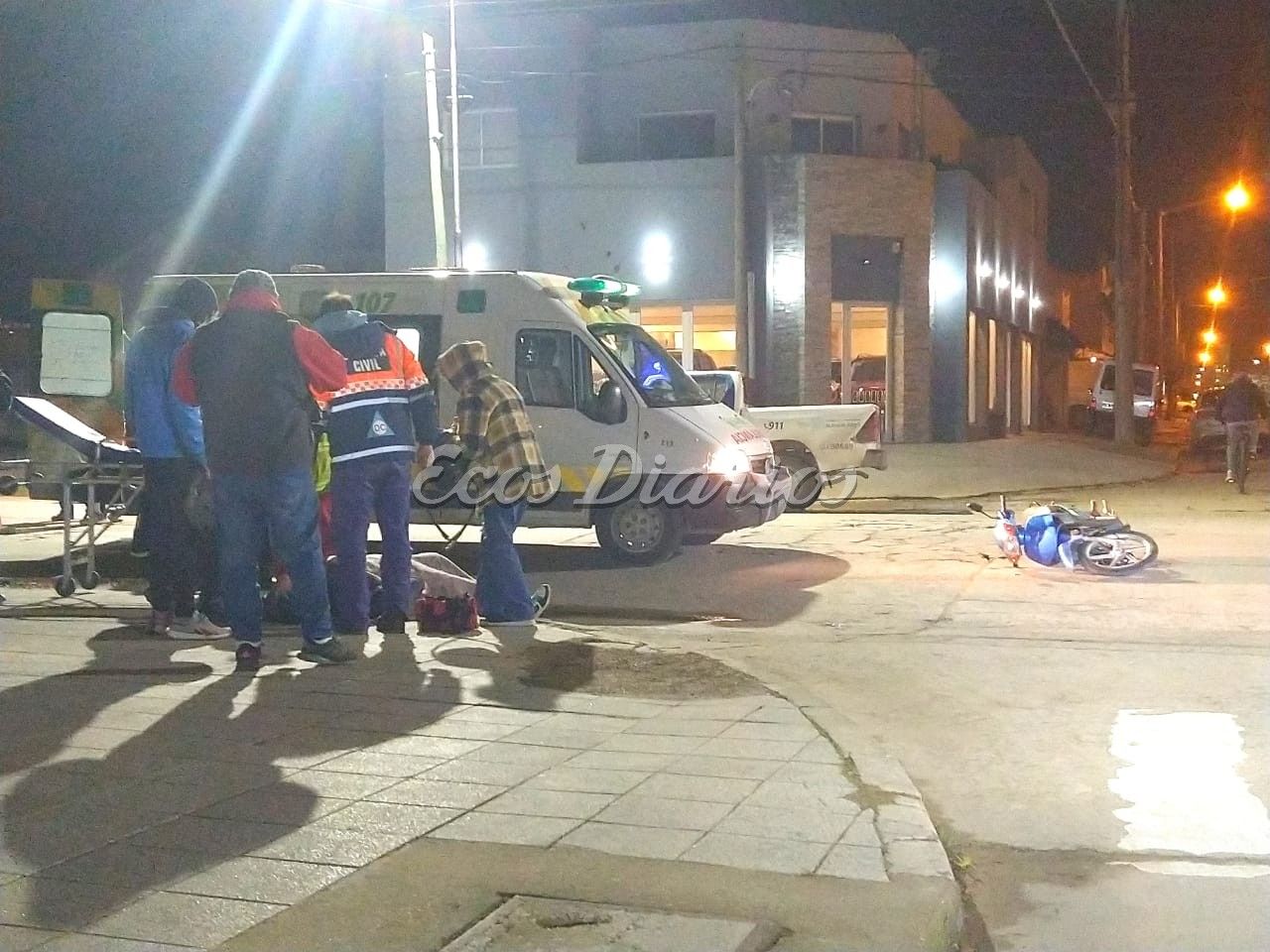 Accidente en 42 y 73