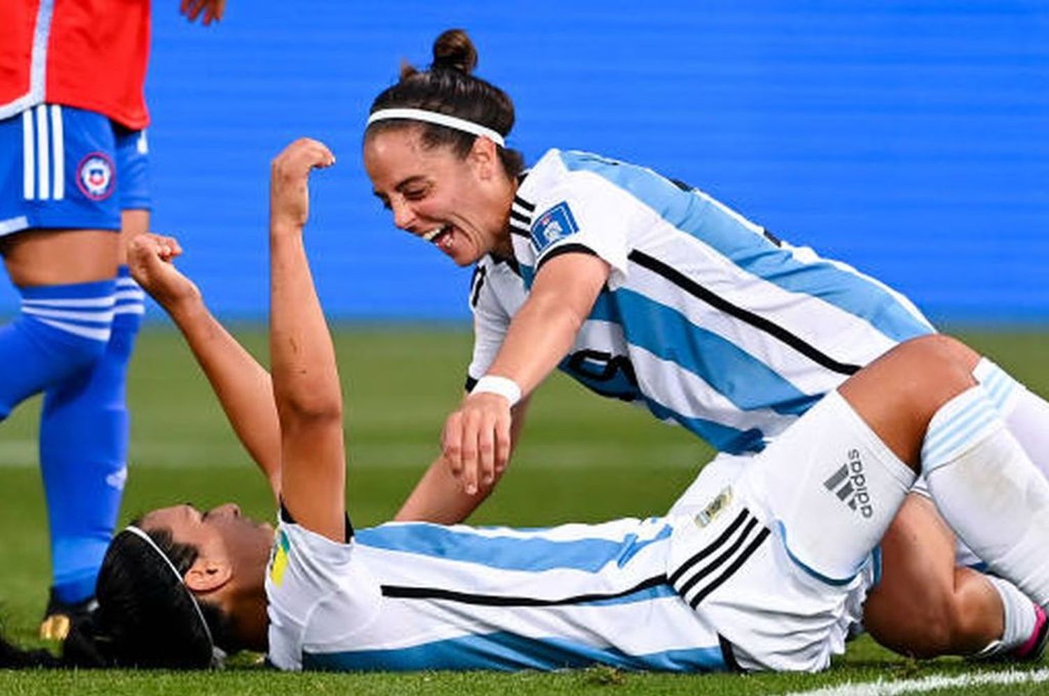 Fútbol Femenino: la Selección Argentina goleó 4 a 0 a Chile en el primer amistoso